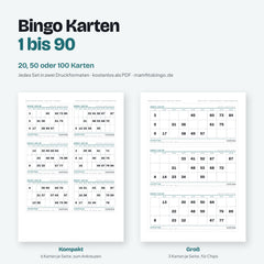 Collection image for: Bingo-Vorlagen zum Ausdrucken